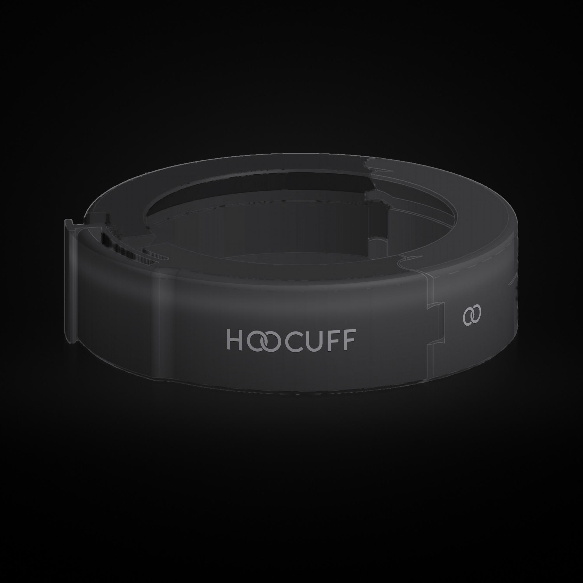 Hoocuff cuff, matte black